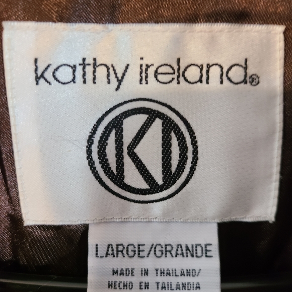 Kathy Ireland Faux minx fur jacket - Picture 3 of 7